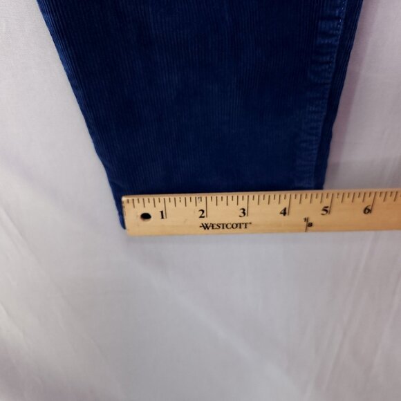 CLOSED Corduroy Jeans Womens 25 Blue Skinny Leg Low Rise Made in Italy Pants - Picture 11 of 13